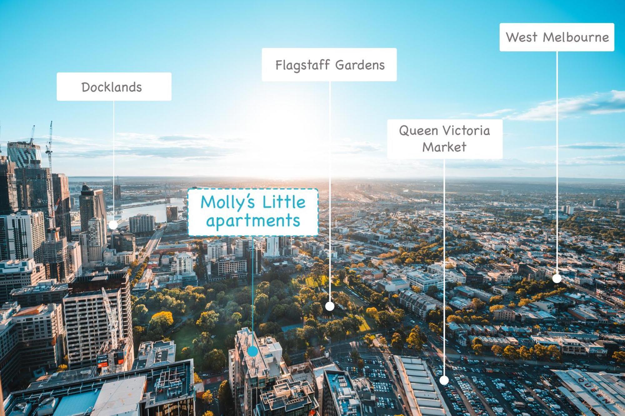 Molly'S Little Apartments 墨尔本 外观 照片